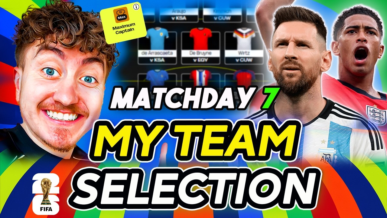 ИСПОЛЬЗОВАТЬ МАКСИМАЛЬНОГО КАПИТАНА?✅ МОЙ СОСТАВ НА 7-Й ТУР В FIFA WORLD CUP FANTASY 2026!