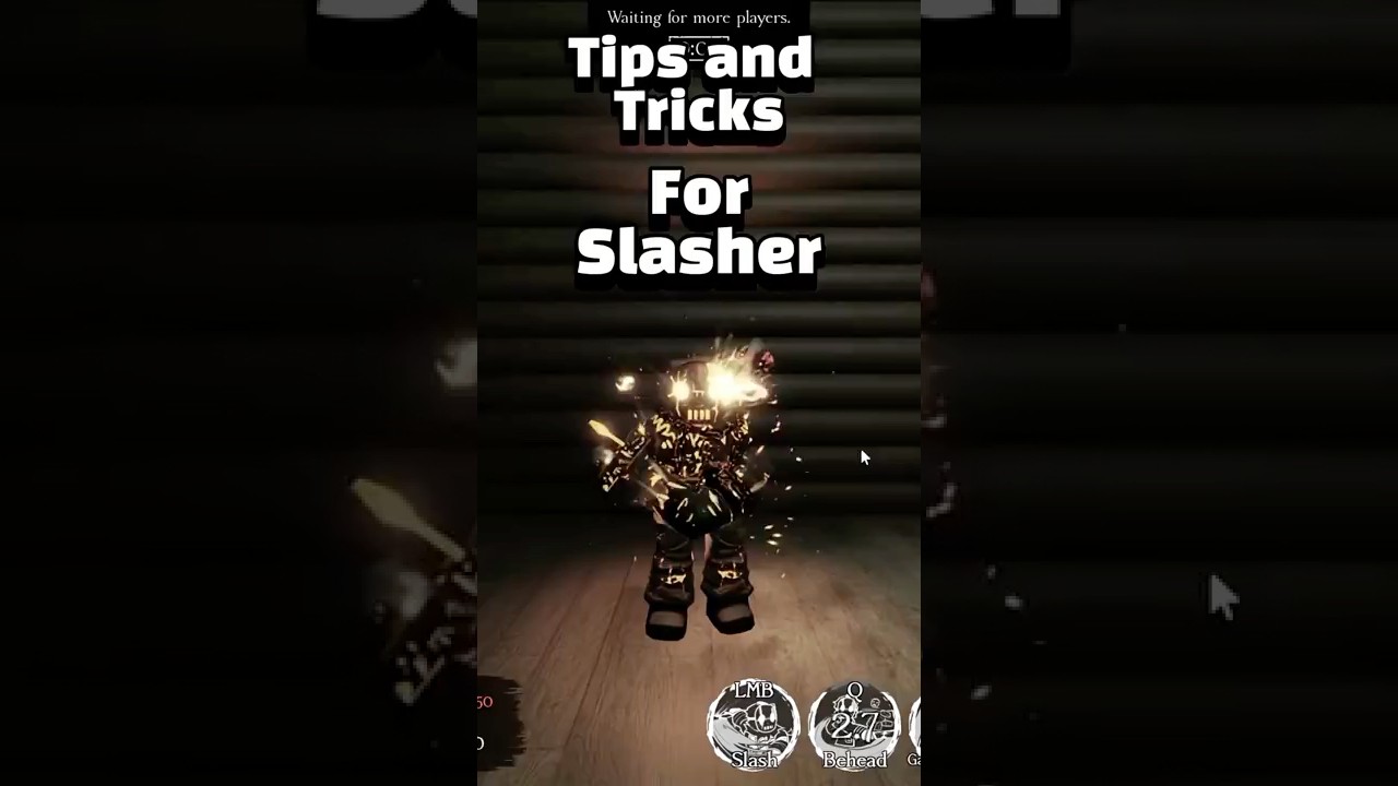 Tips and tricks for Slasher! #roblox #forsaken #robloxedit #shorts #viral #fyp