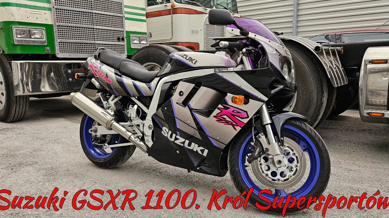 Suzuki GSXR 1100. Maszyna która na zawsze zmieniła świat motocykli.
