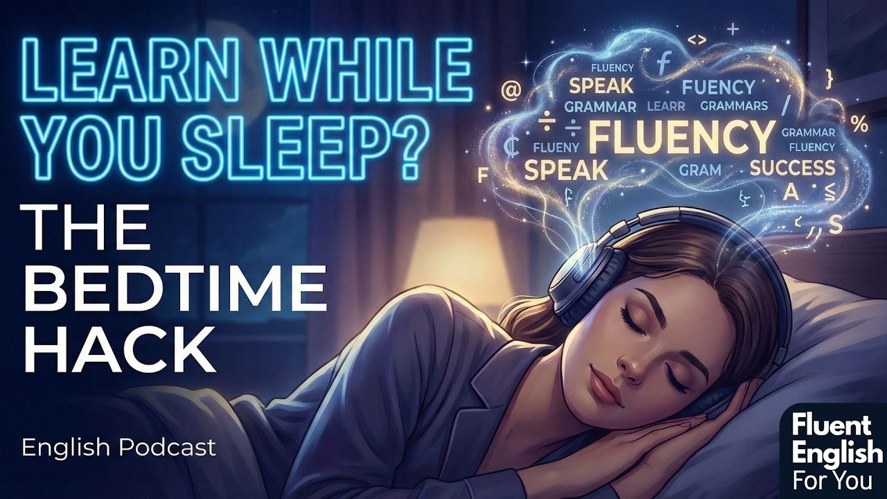 Sleep Smarter, Speak English Faster The ULTIMATE Bedtime Routine! | English Podcast