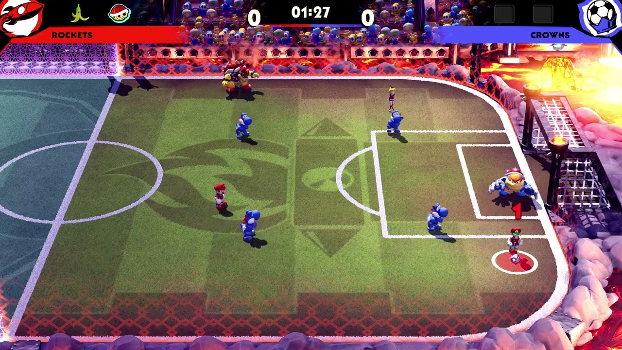 Mario Strikers: Battle League (Training Match - Speedrun WR) 3:23