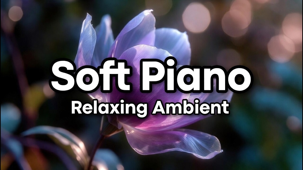 Deep Focus Piano Music 🌿 1 Hour Calm Soft Piano for Studying, Reading, Work & Concentration