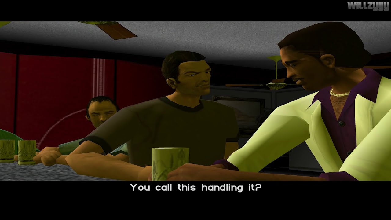 GTA Vice City - Mission #24 - Bar Brawl (1080p)