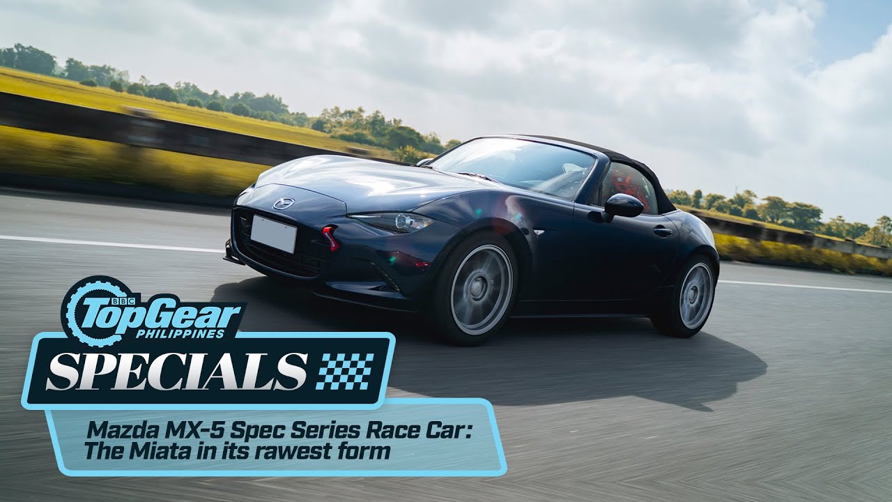 The Miata in its rawest form: Breaking in the MX-5 Spec Series Race Car | Top Gear Philippines