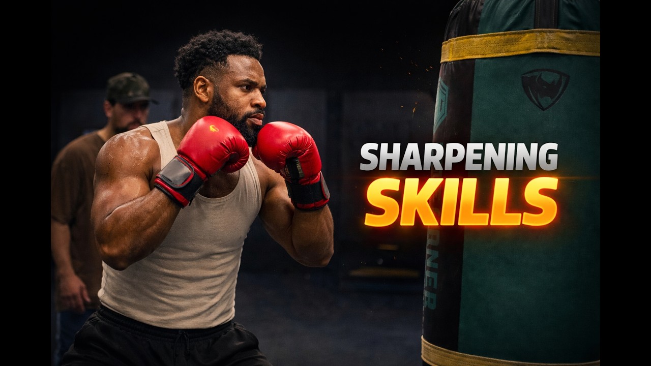 Boxing Training With My Coach --- Sharpening Skill & Discipline