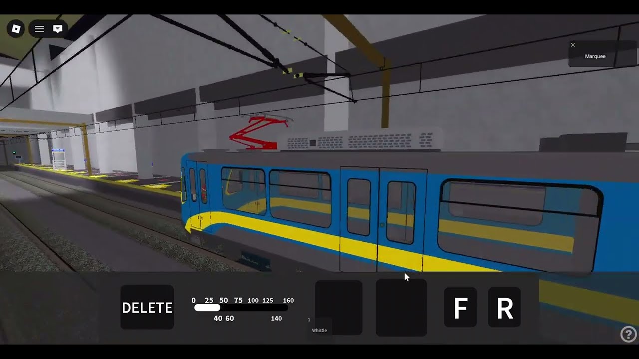 Roblox MRT-3 (Metrostar Classic) From Taft Ave to Buendia using the MRTC 3100 Class (Dalian Train)