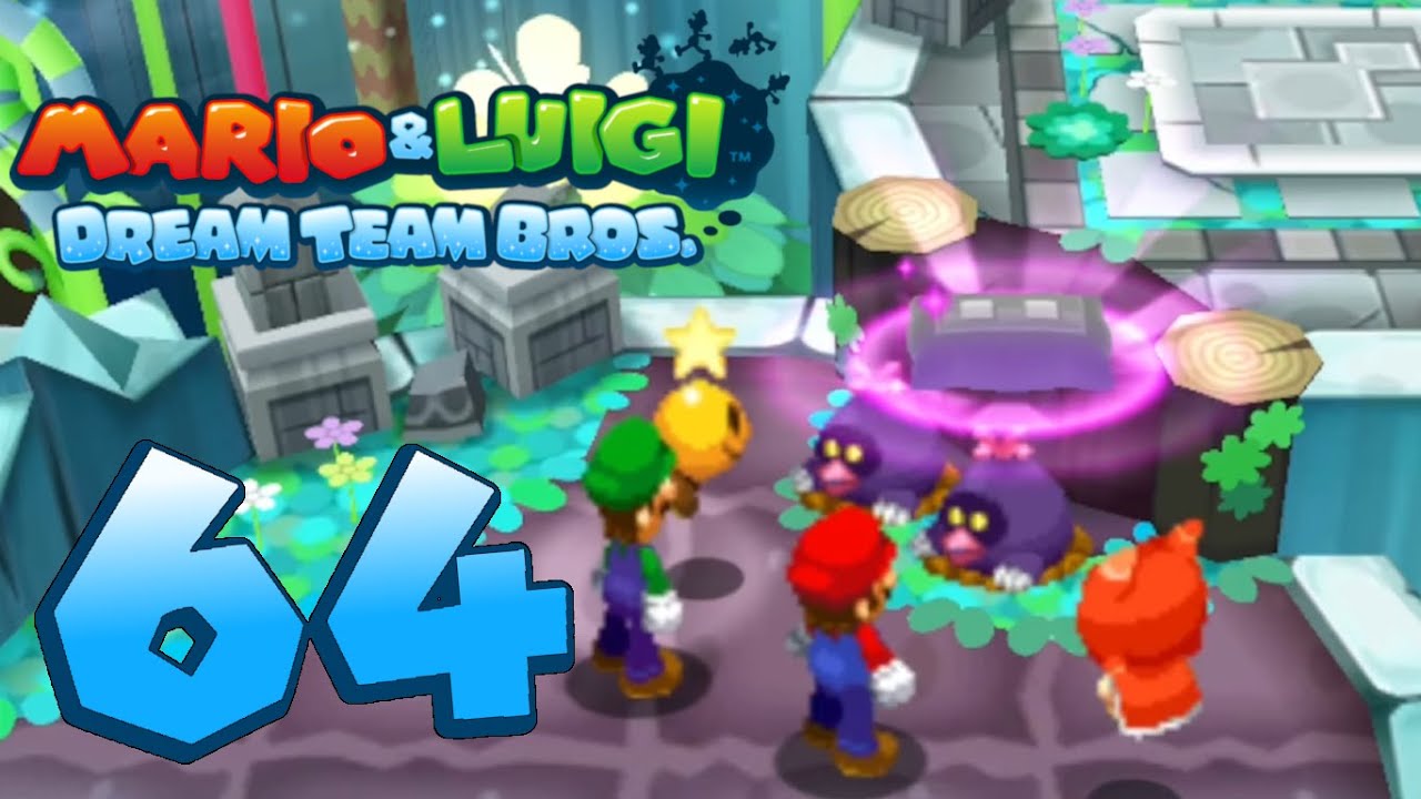 Sammeln von Somnam-Steinen im Somnom-Wald! - Mario & Luigi: Dream Team Bros. #64