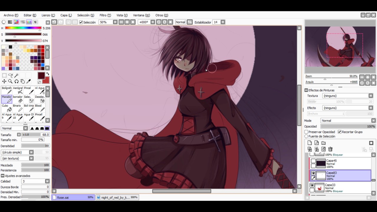 _SpeedPaint_ RWBY -Ruby