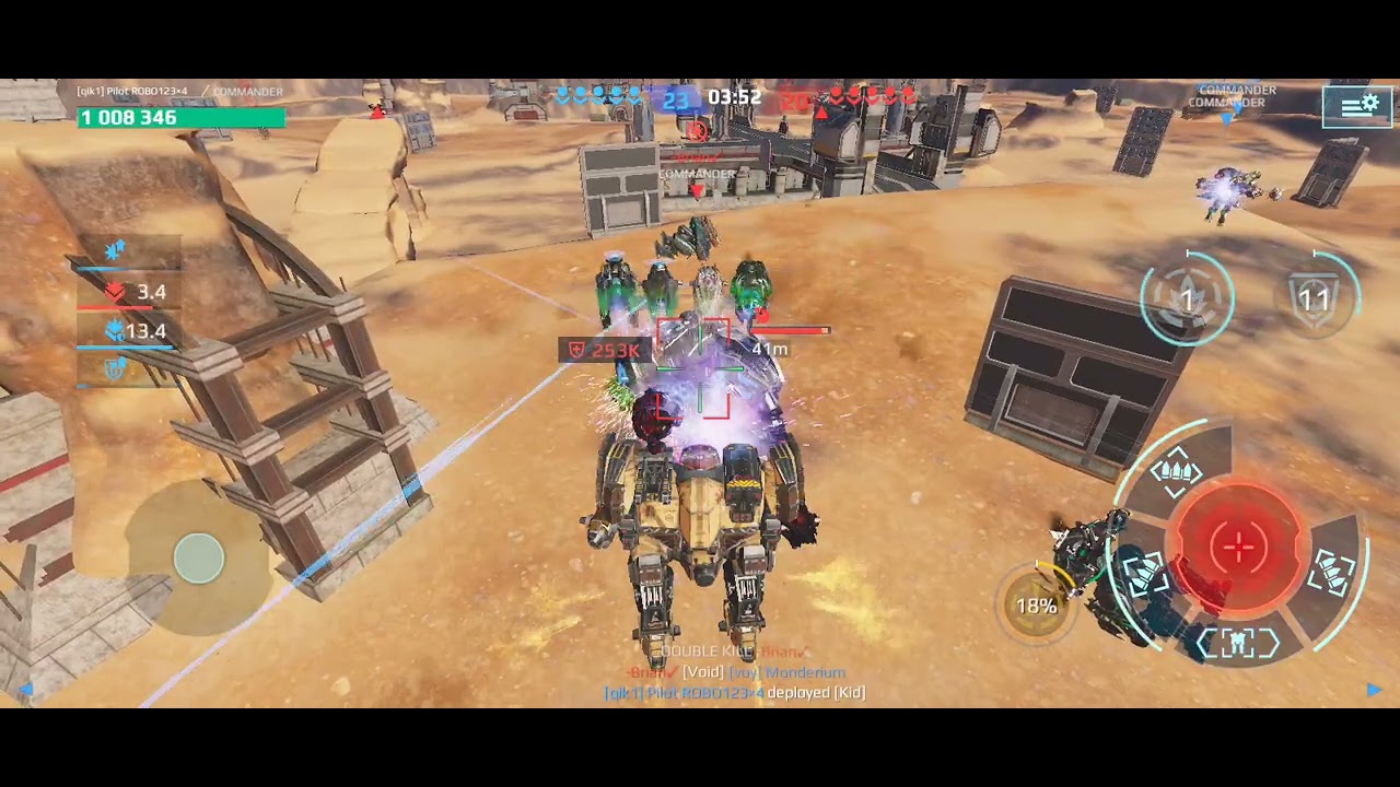It was a close battle but we won (that one Titan had hella durability)
