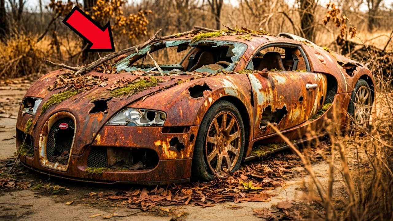 ASMR Car Restoration | Bugatti Full Restoration from Rust to Showroom