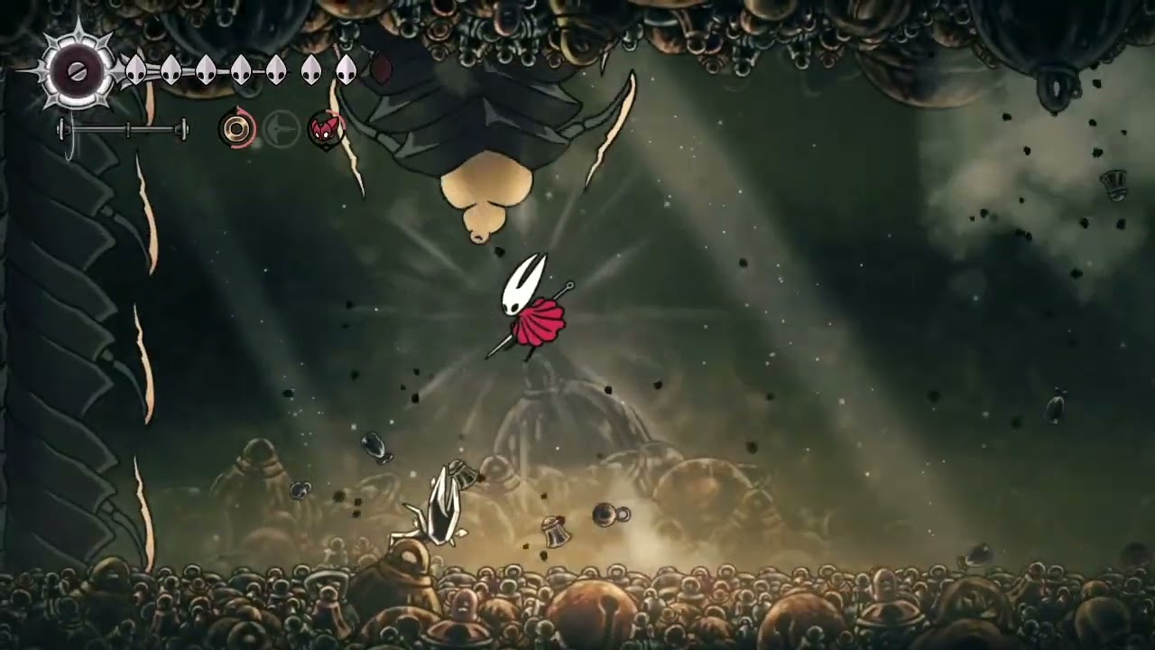 繊細さんのシルクソング　鐘を喰らう者　Fighting against Bell Eater of Silksong