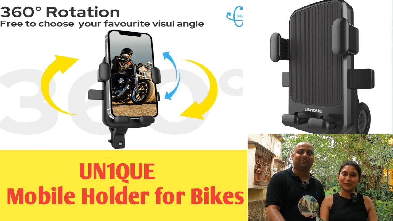 Unique Mobile Holder for Bike and Scooty Review #mobile #holder #bike #scooty