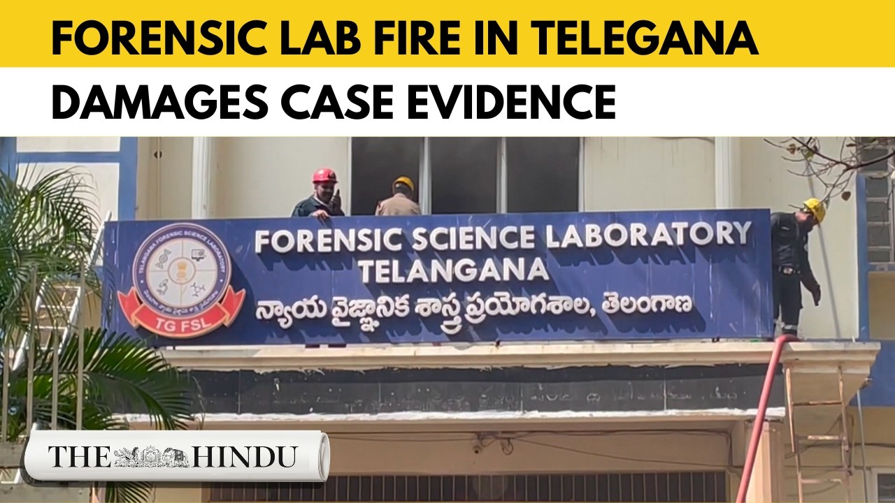 Fire at Telangana Forensic Science Laboratory damages crucial evidence; probe under way