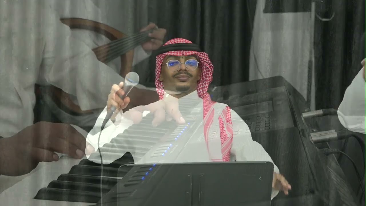 الفنان عماد العبدالله _  غنى حمام الحدو فالعصر _ زواج بالرياض (فرقه كامله موسيقى) فرقه مشاري بن تني