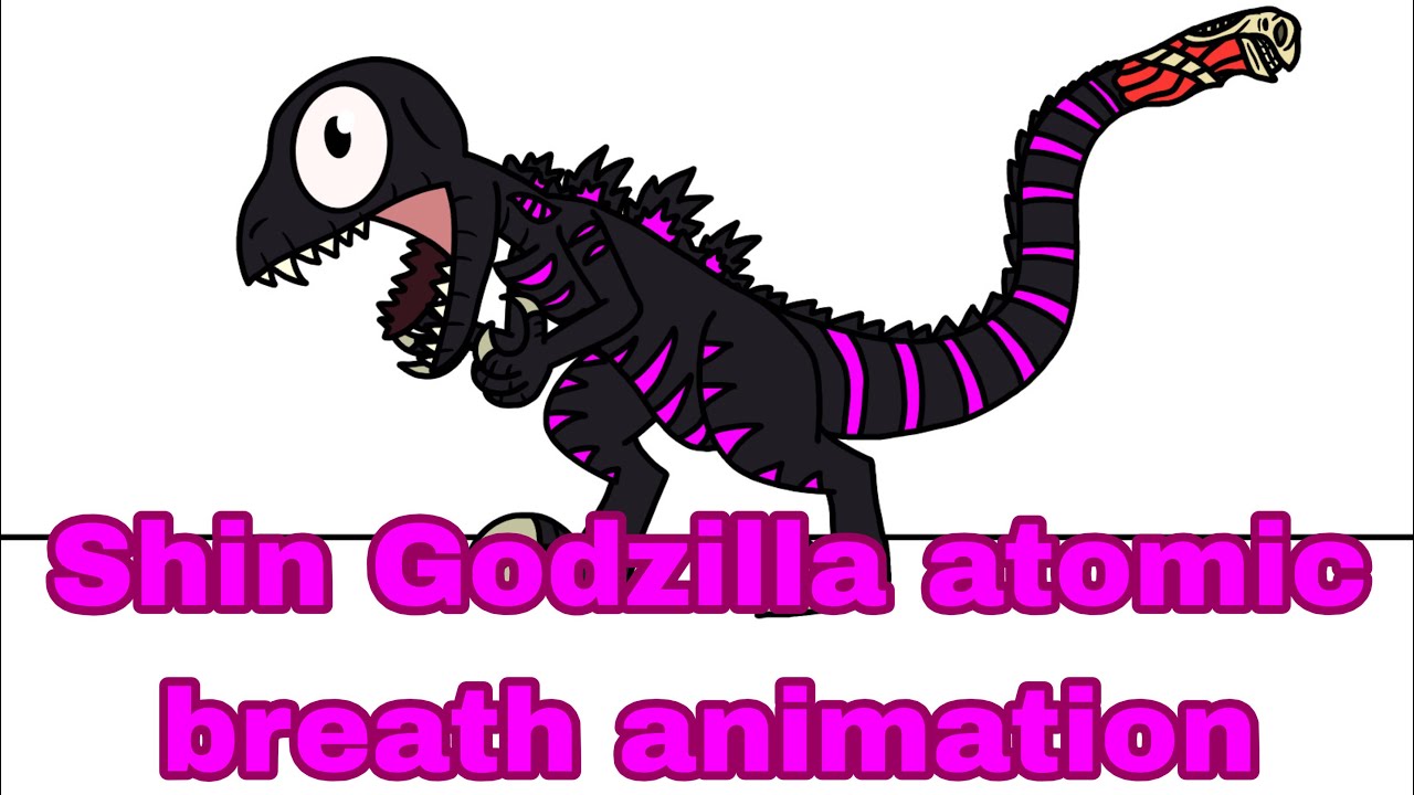 TheRaptorGang: Shin Godzilla atomic breath animation