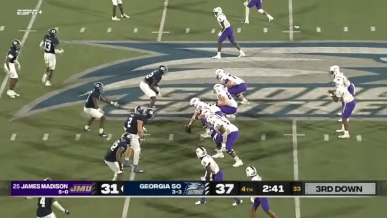 #25 James Madison vs Georgia Southern THRILLING Ending | 2022 College Football