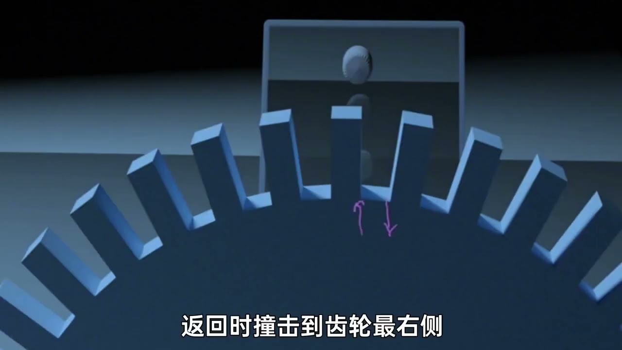 光速是如何被测量出来的？巧妙的&ldquo;齿轮遮挡法&rdquo; #物理实验 #三维动画 #光速测量