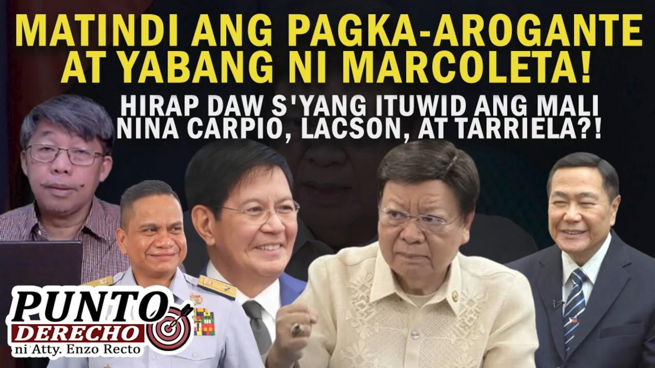 MATINDI ANG PAGKA-AROGANTE AT YABANG NI MARCOLETA!