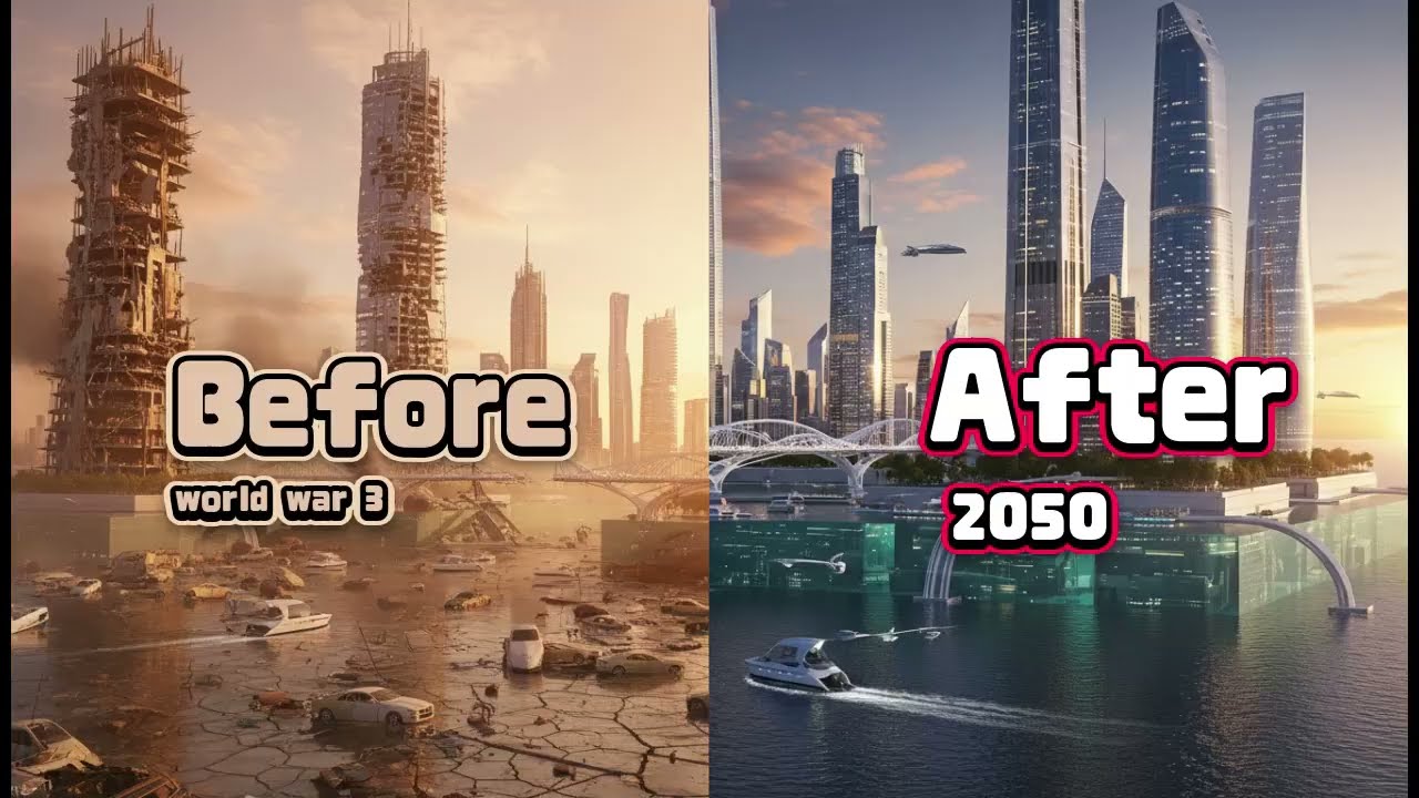 From Ruins to Future City in 60 Seconds | AI Rebuild