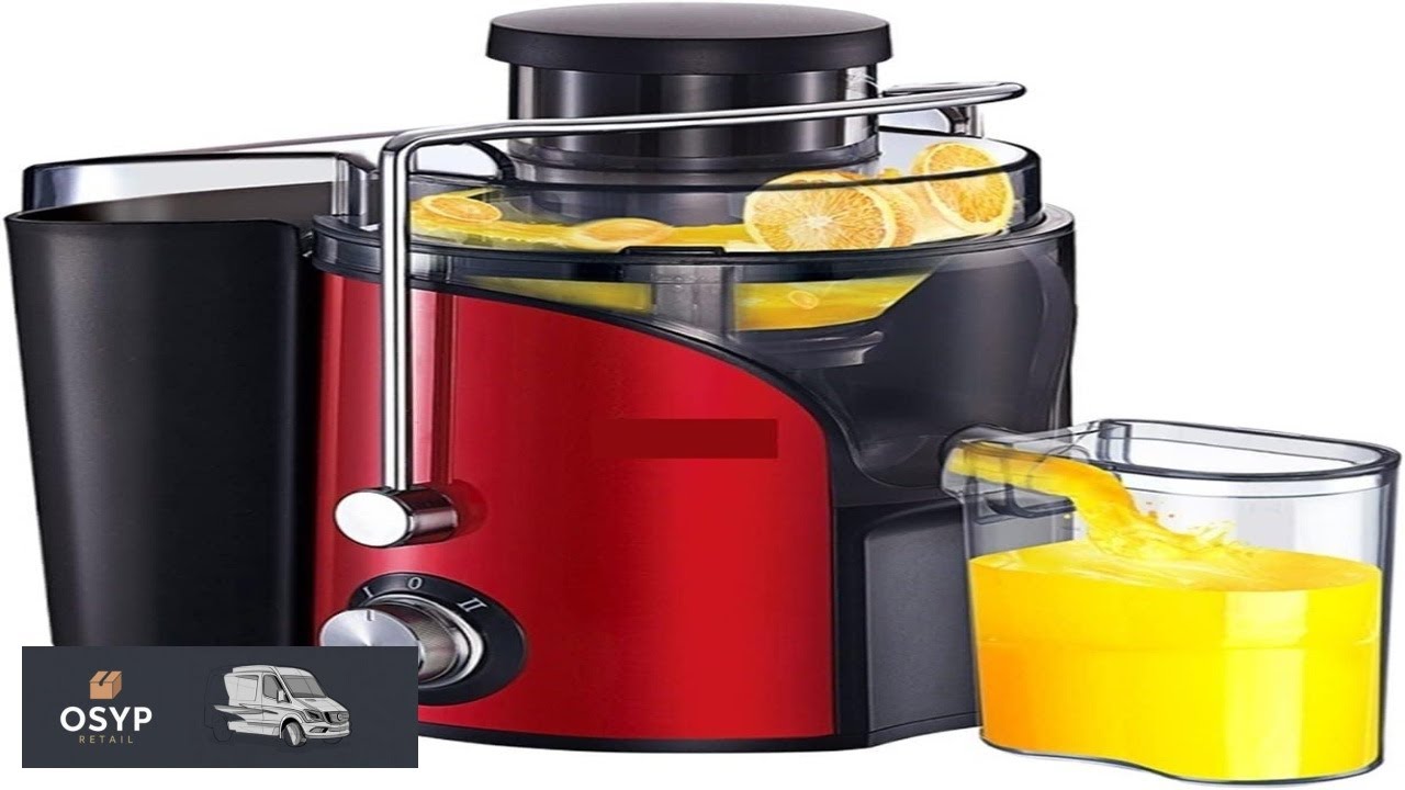 Electric Juicer 550ML Large Diameter Filter Free Juicer Spiral Cold Press Operation Simple