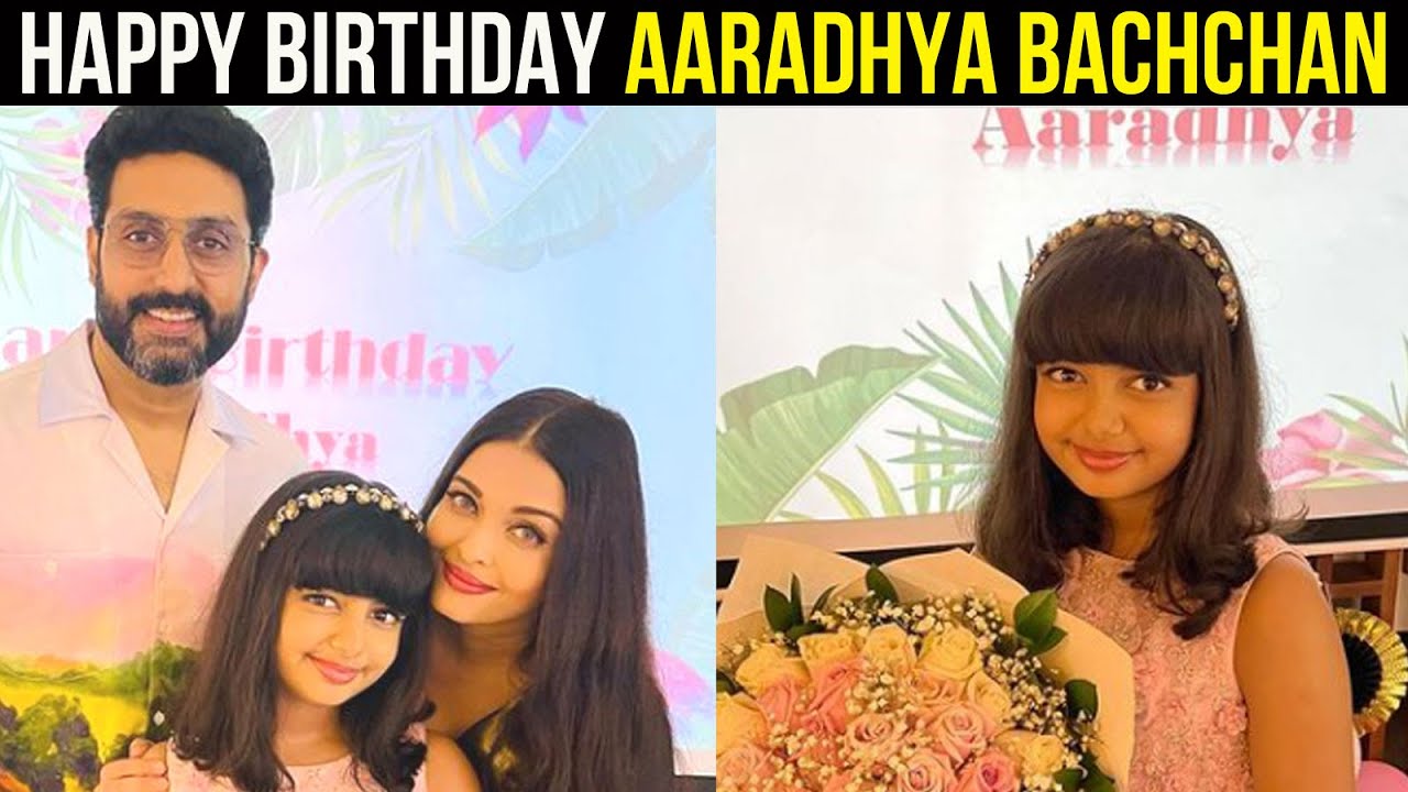 Abhishek Bachchan and Aishwarya Rai Bachchan celebrate daughter Aaradhya&rsquo;s 10th birthday in Maldives