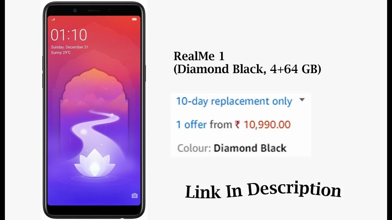 RealMe 1 (Diamond Black, 4+64 GB) Customer Reviews