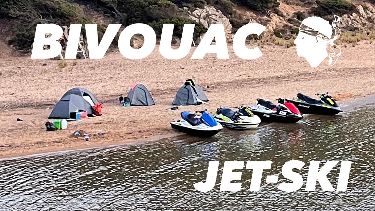Bivouac en Jet-ski - Rando Ouest Corse