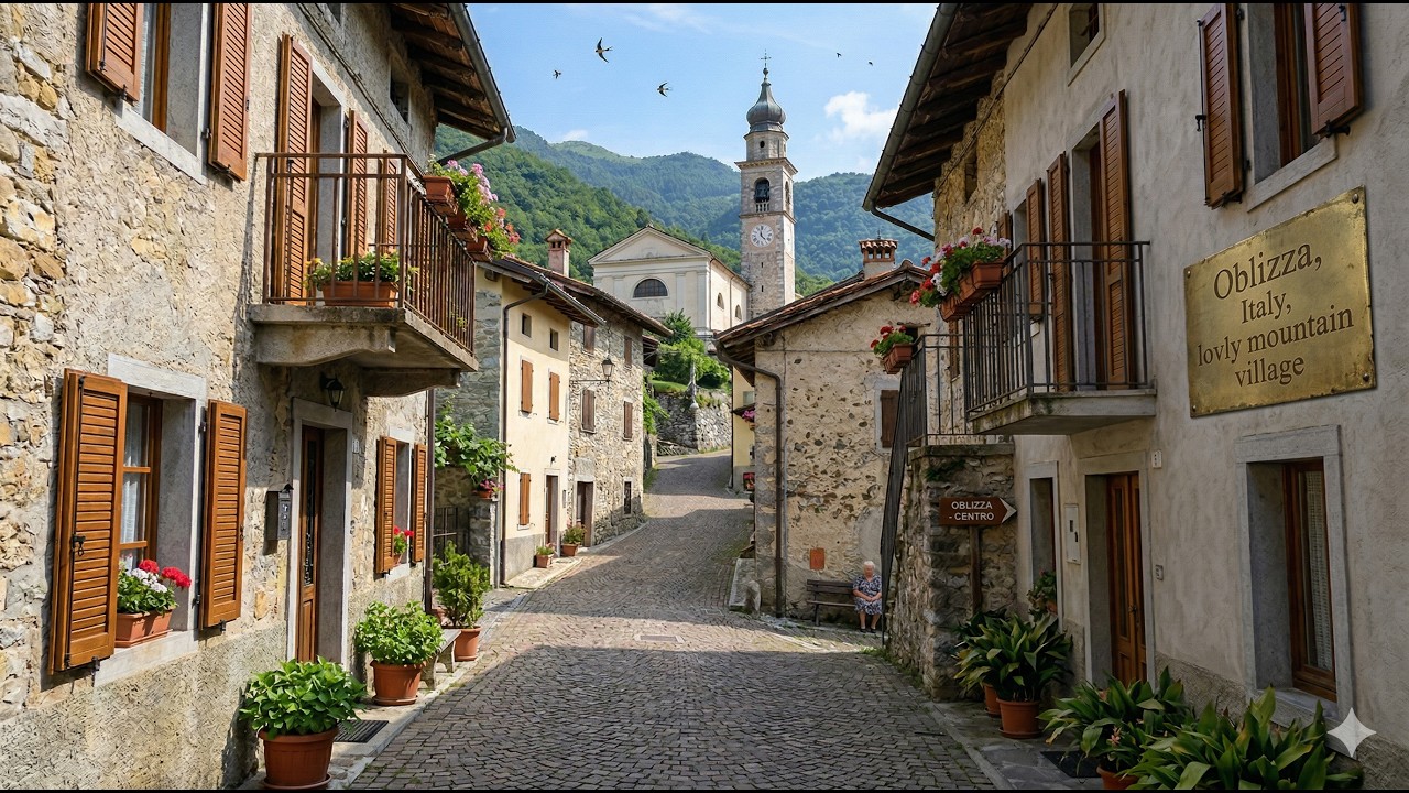Oblizza/Oblicca (ITALY) | Walk in the mountain village