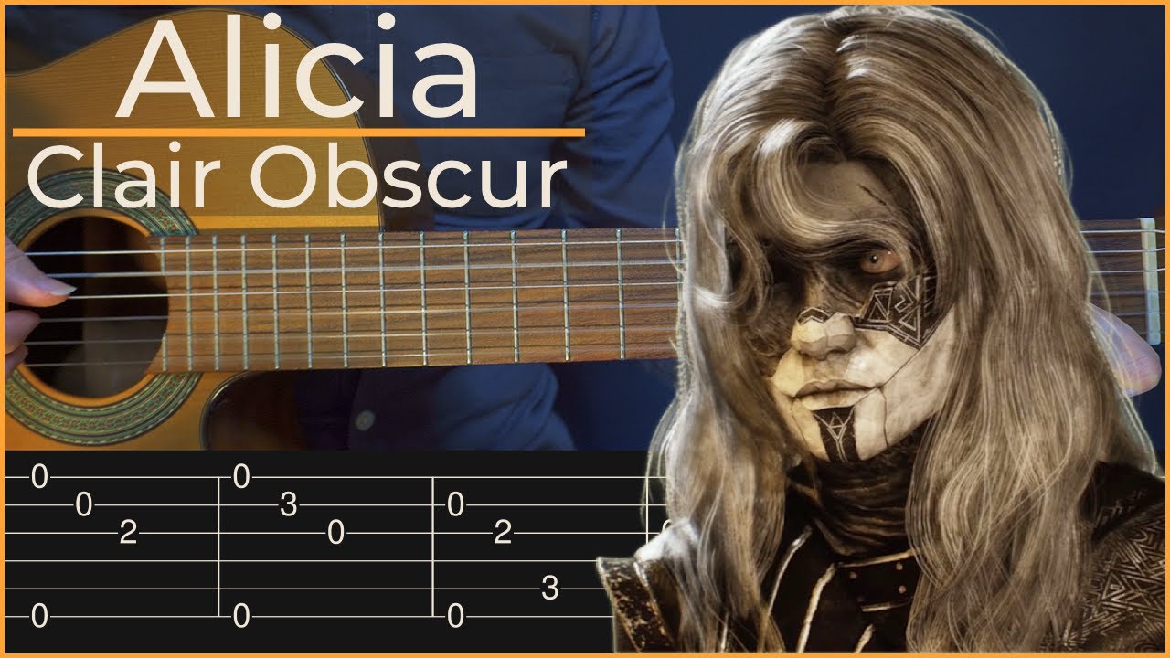 Alicia - Clair Obscur (Simple Guitar Tab)