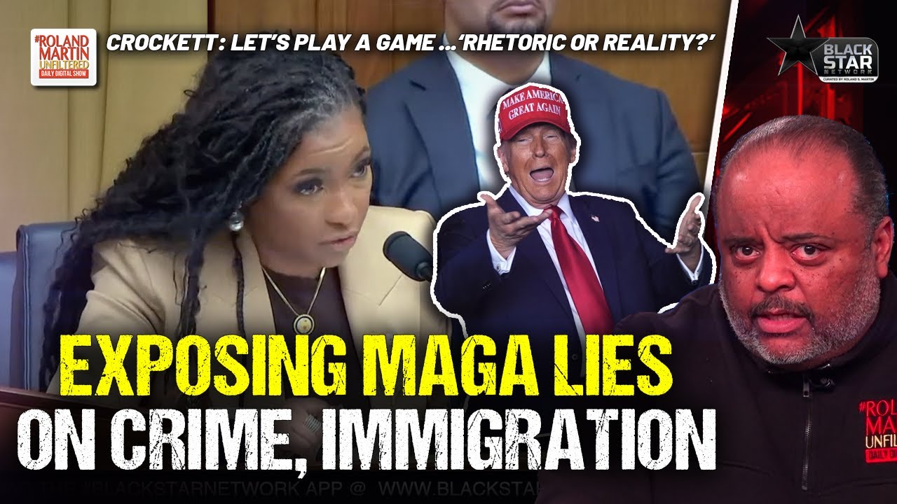 Rhetoric vs Reality: Jasmine Crockett EXPOSES THE TRUTH About Immigration And Crime