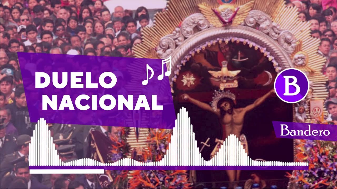 ⭐ Duelo Nacional [A#m] Marcha Regular al Se&ntilde;or de los Milagros 2023 🎷🎺