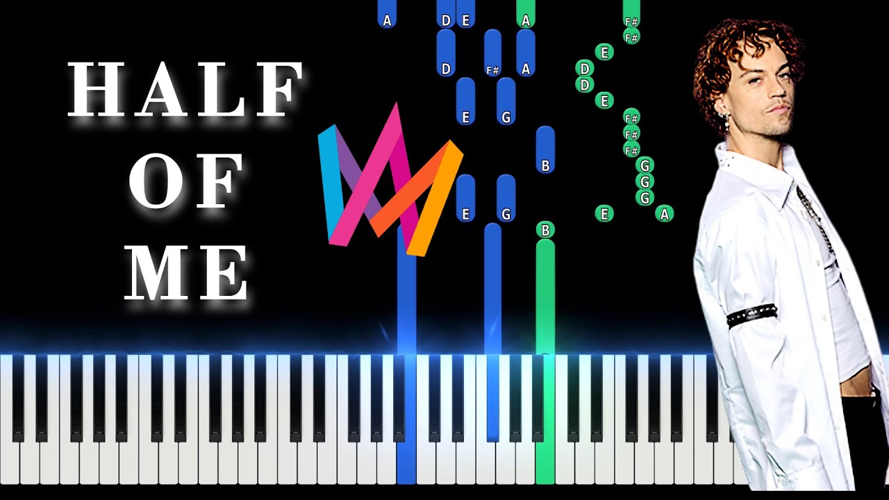Half Of Me - Greczula | Piano Tutorial