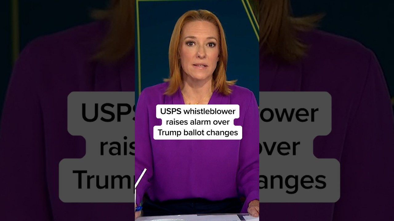 USPS whistleblower raises alarm over Trump ballot changes