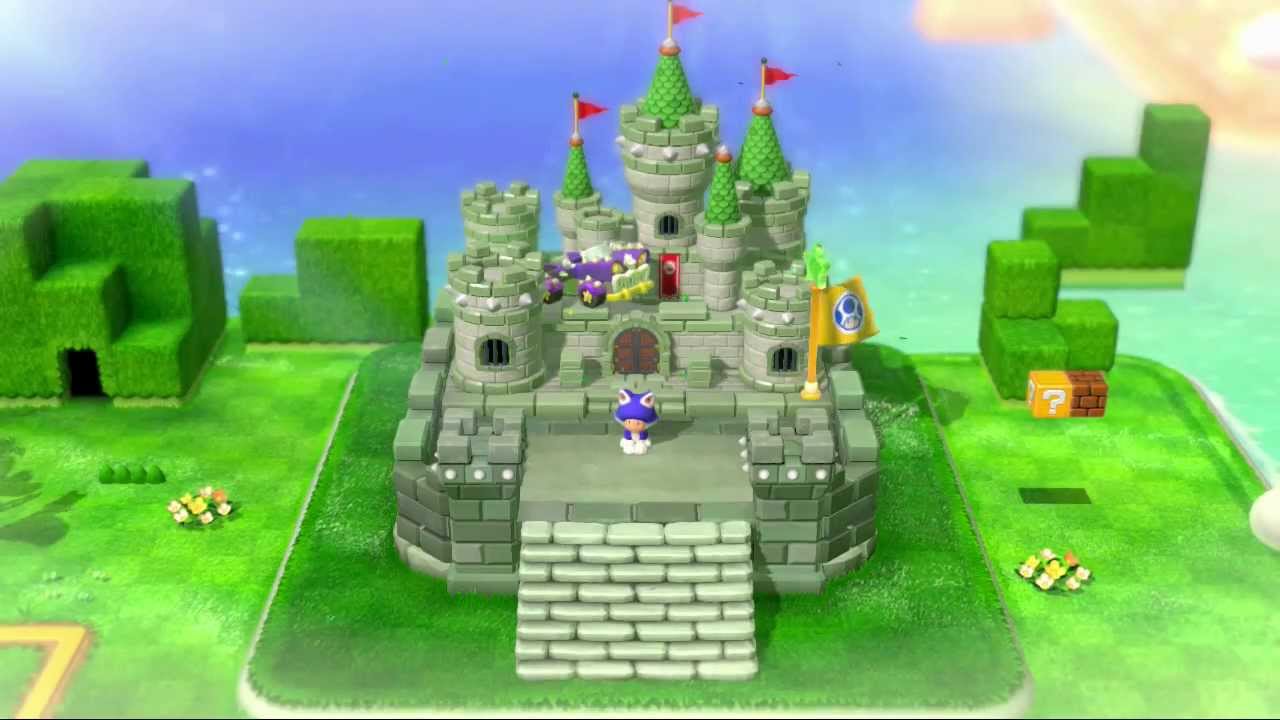 Super Mario 3D World Playthrough Part 1