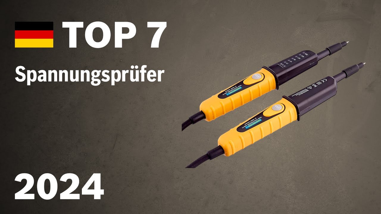 TOP–7. Die besten Spannungsprüfer. Test & Vergleich 2024 | Deutsch