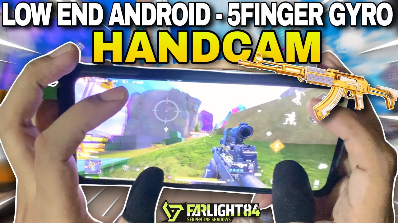 FARLIGHT 84 HANDCAM НА 4 ГБ ОЗУ ANDROID + 5 ПАЛЬЦЕВ ПОЛНЫЙ ГИРОСТОМ | Farlight 84 Исправление зад...