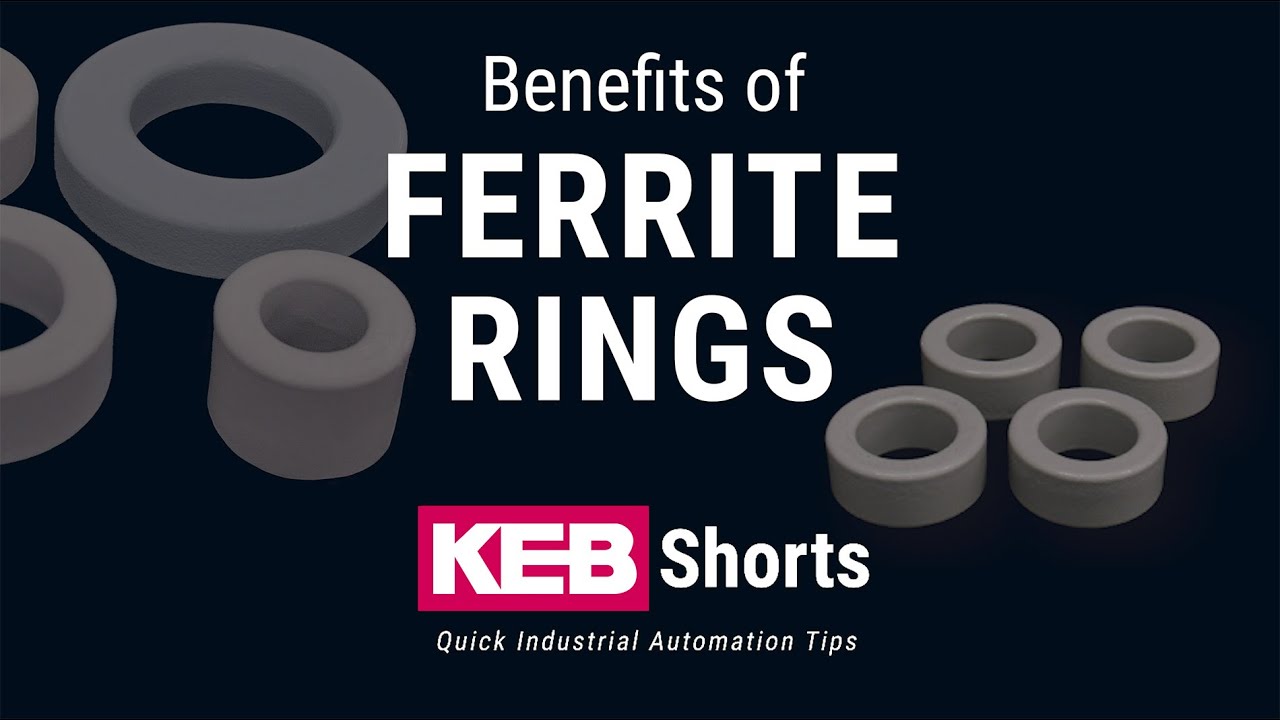 Using Ferrite Rings to Reduce EMI in VFD Applications - KEB Shorts