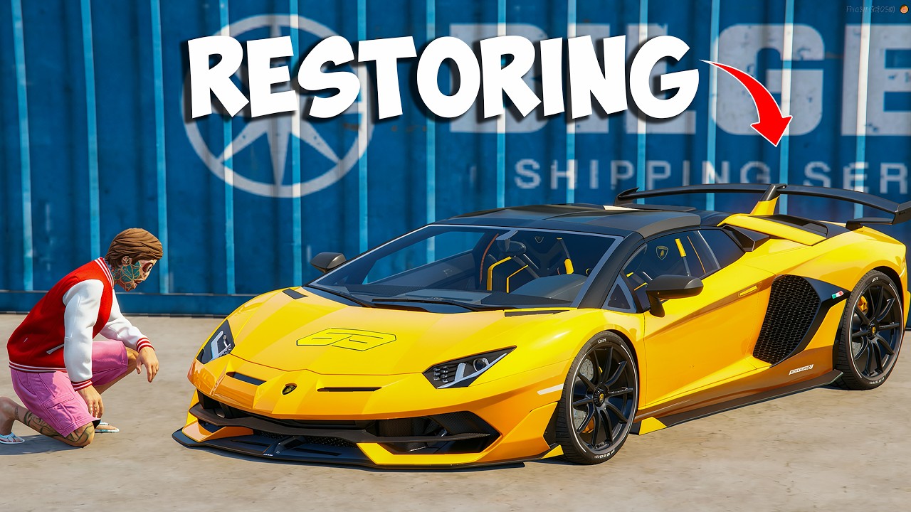 RESTORING LAMBORGHINI ESSENZA Dito sa #gta5