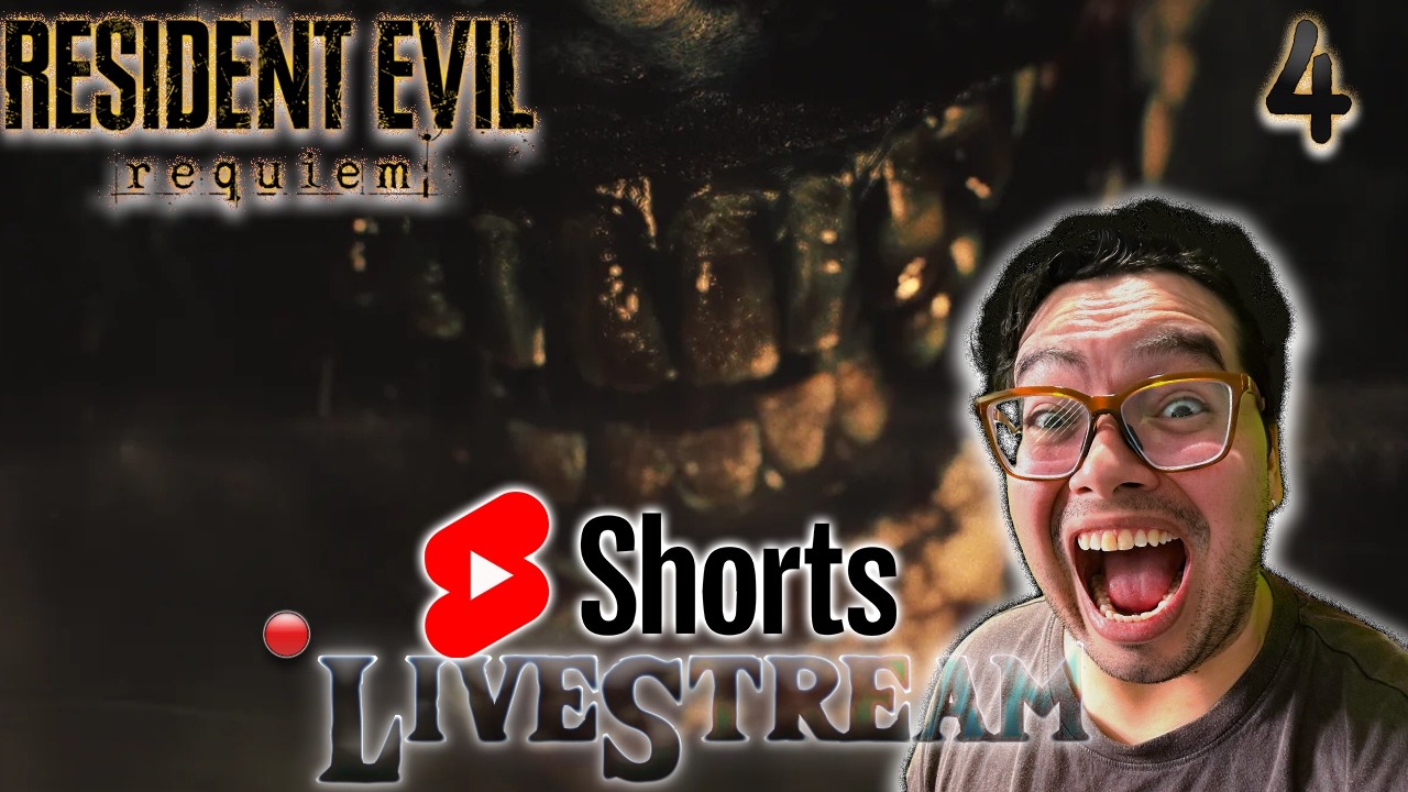 🔴 Resident Evil Requiem – First Playthrough #4 | Live Shorts✨