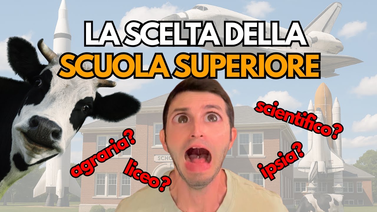 Ragazzi di 13 Anni che Scelgono L'INDIRIZZO delle Superiori nel 2025 Vs IO a 13 Anni