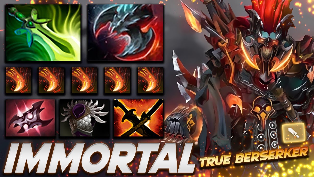 HUSKAR IMMORTAL BERSERKER - Dota 2 Pro Gameplay [Watch & Learn]