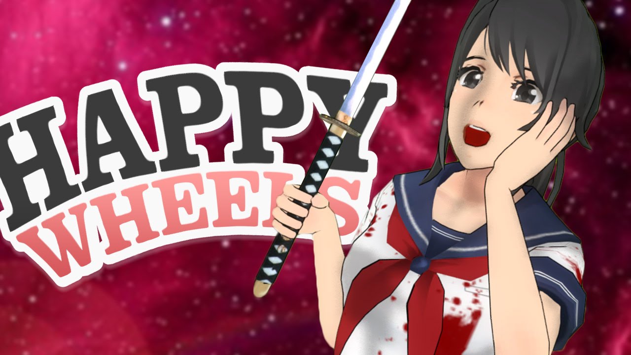 YANDERE GETS SENPAI - Happy Wheels #25