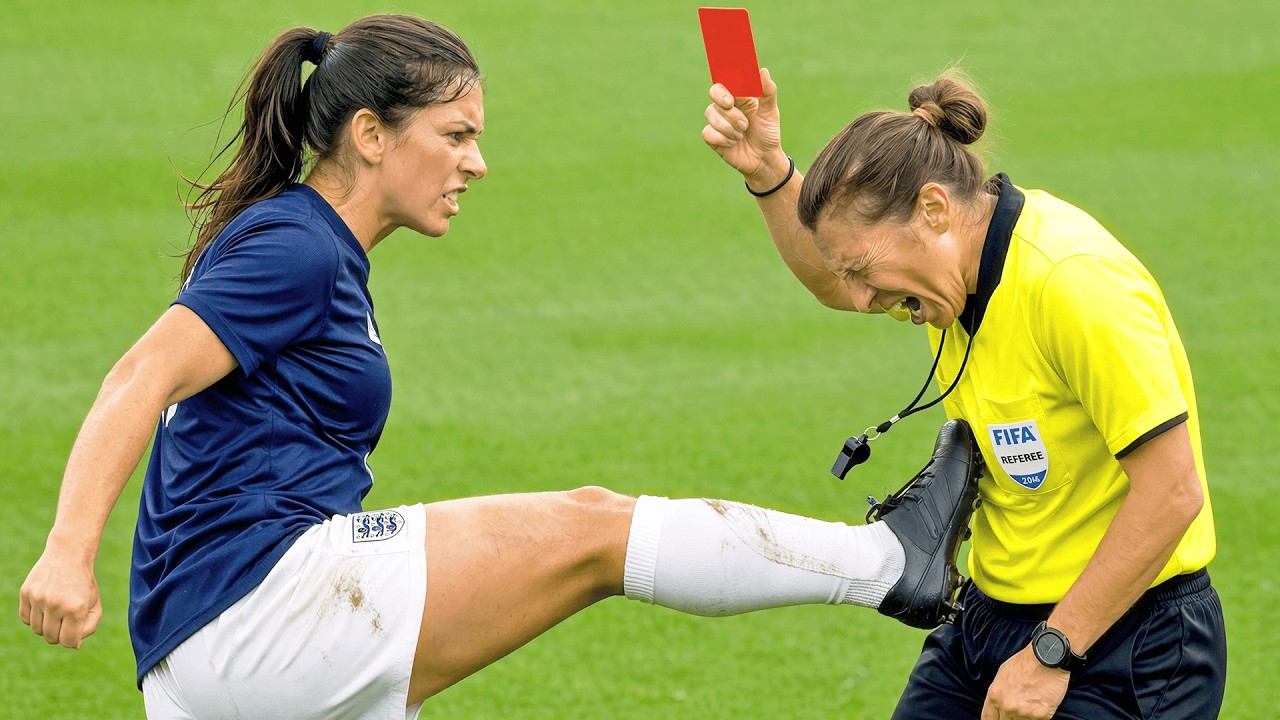 Most BRUTAL Red Card Moments in Women&rsquo;s Football