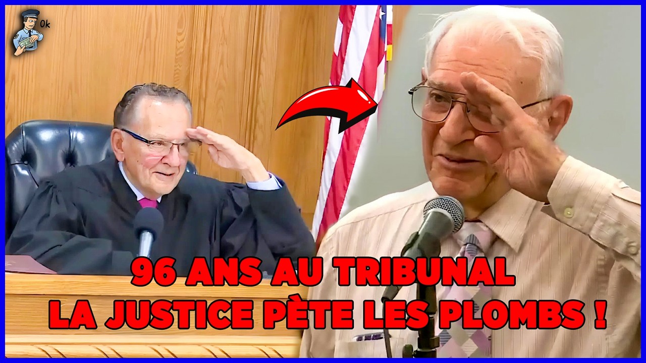 BOULEVERSANT Ce grand-père de 96 ANS donne une leçon d'humanité à la justice. | Police américaine