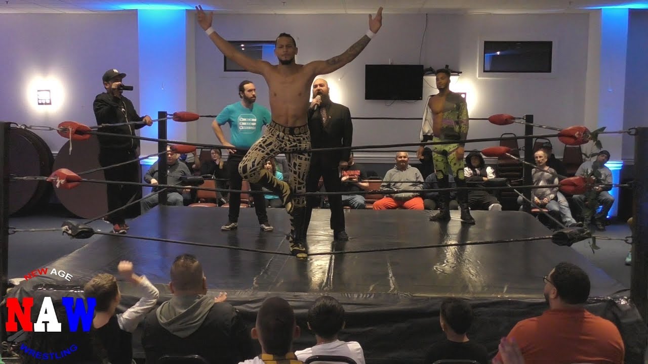 Sebastian Cage vs Mantis - New Age Wrestling