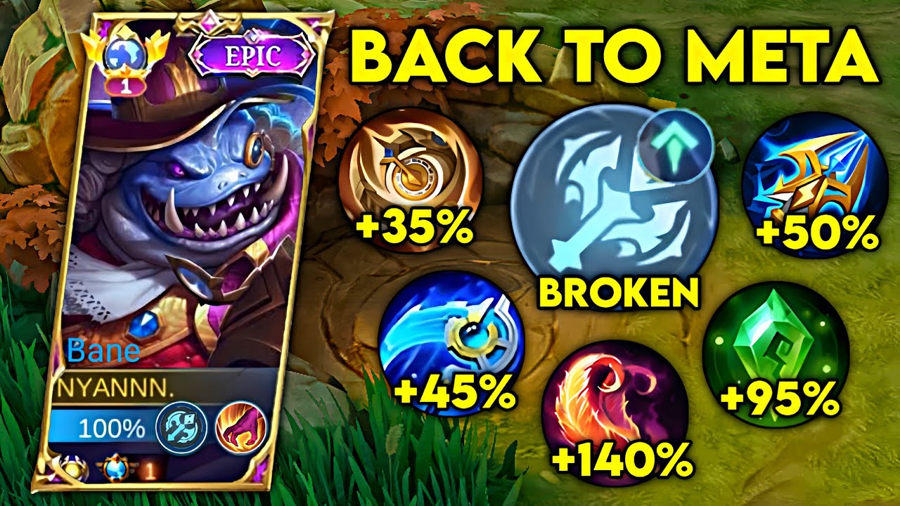 FINALLY! BANE BROKEN BUILD IS HERE!! ( this is insane ) - BANE BEST BUILD 2204