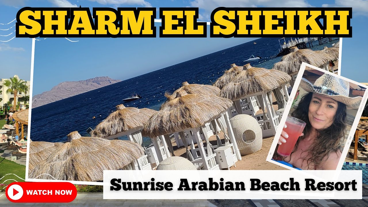 5* Sunrise Arabian Beach Resort, Sharm El Sheikh, Egypt -  February 2024 walk through inc. room tour