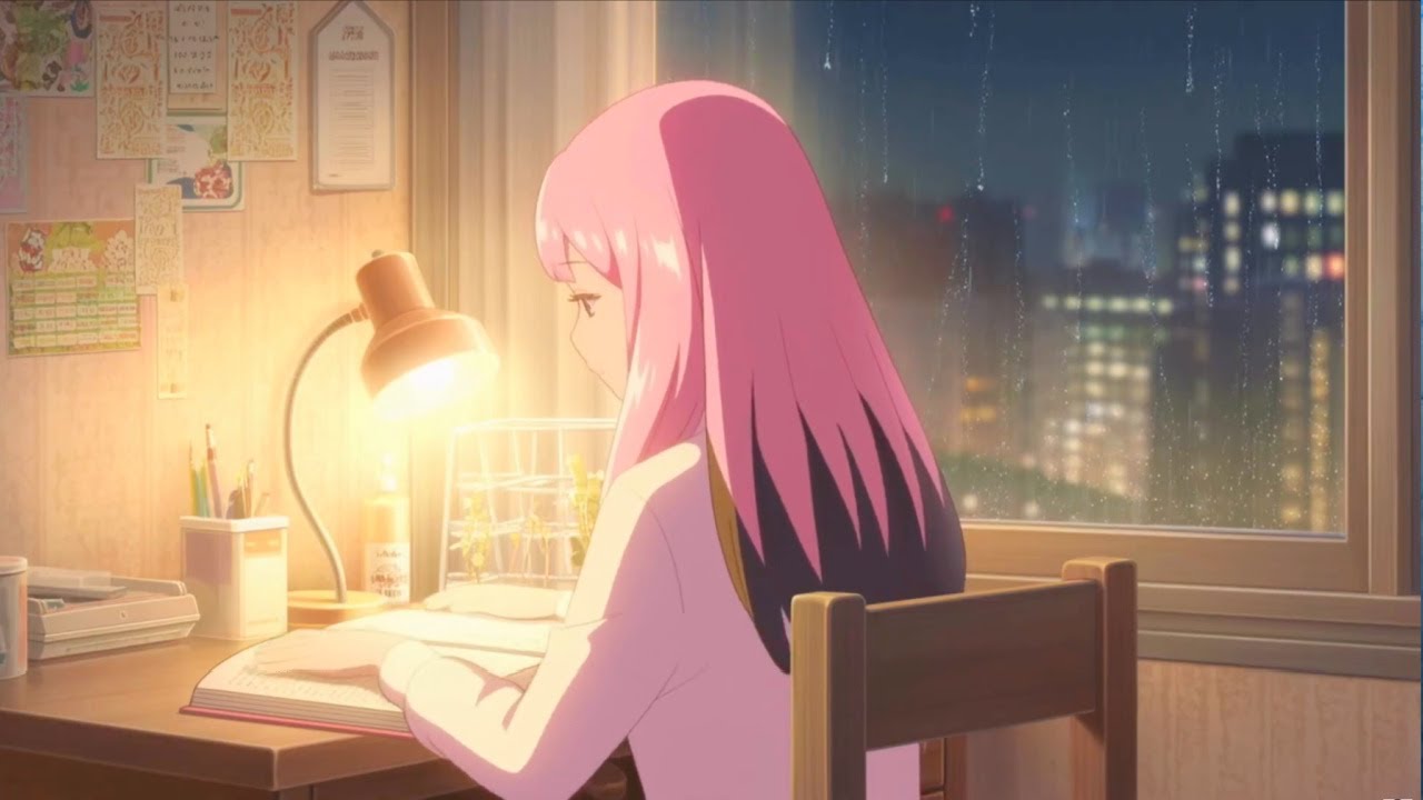 Night Library Lo-Fi • Deep Focus (60 Minutes)
