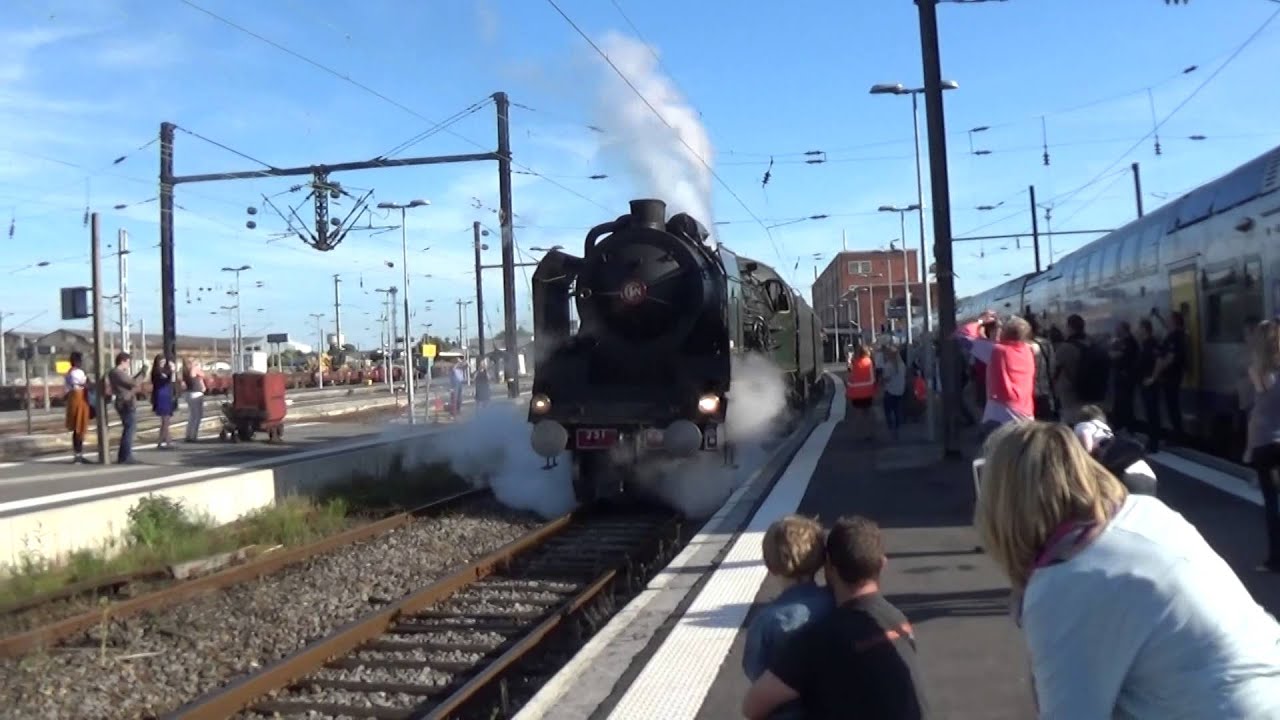Une loco de 1912 en gare de Douai!