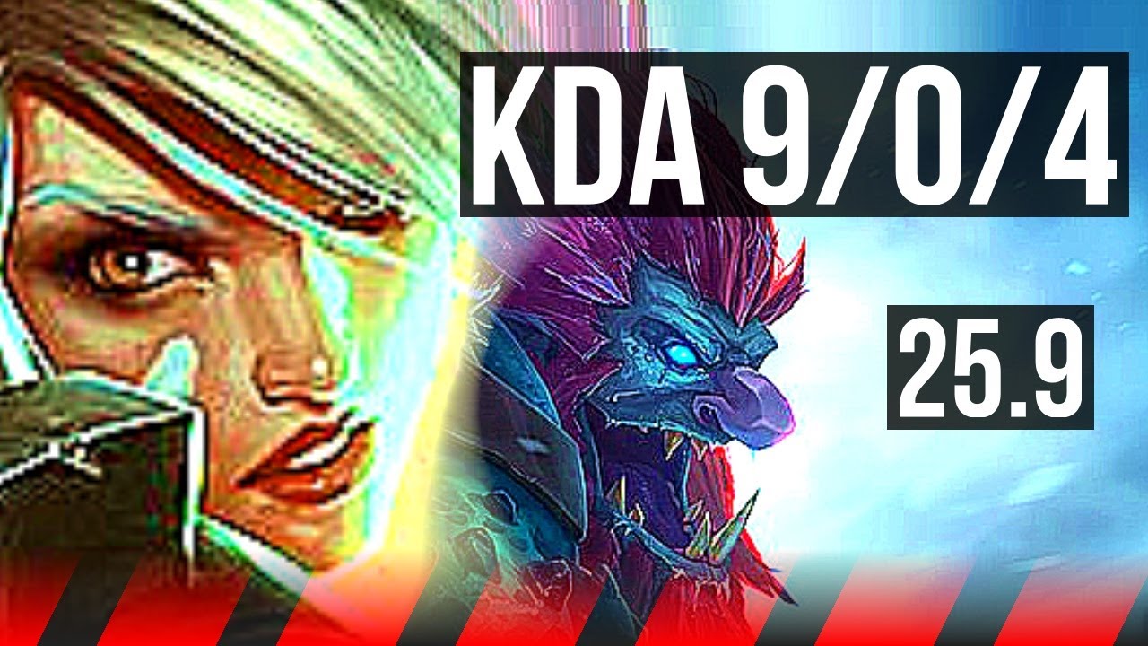 RIVEN vs TRUNDLE (TOP) | 9/0/4, Rank 7 Riven, Legendary, 500+ games | EUW Challenger | 25.9